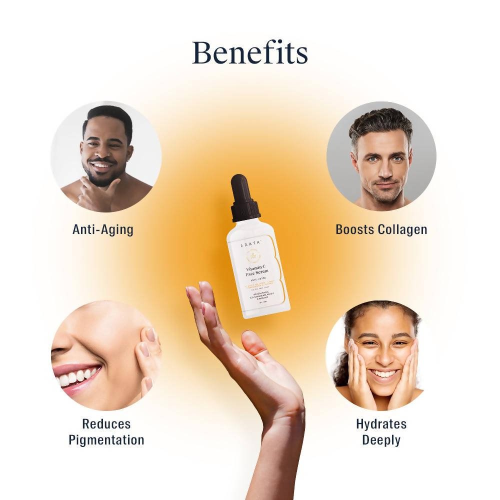 Arata Vitamin C Face Serum | Grocsy