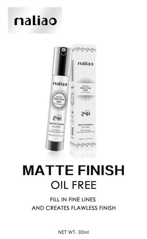 Maliao Professional Matte Look Magic Perfecting Base Face Primer | Grocsy