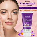 Globus Naturals Ayurvedic Kumkumadi Skin Lightening Face Cream | Grocsy