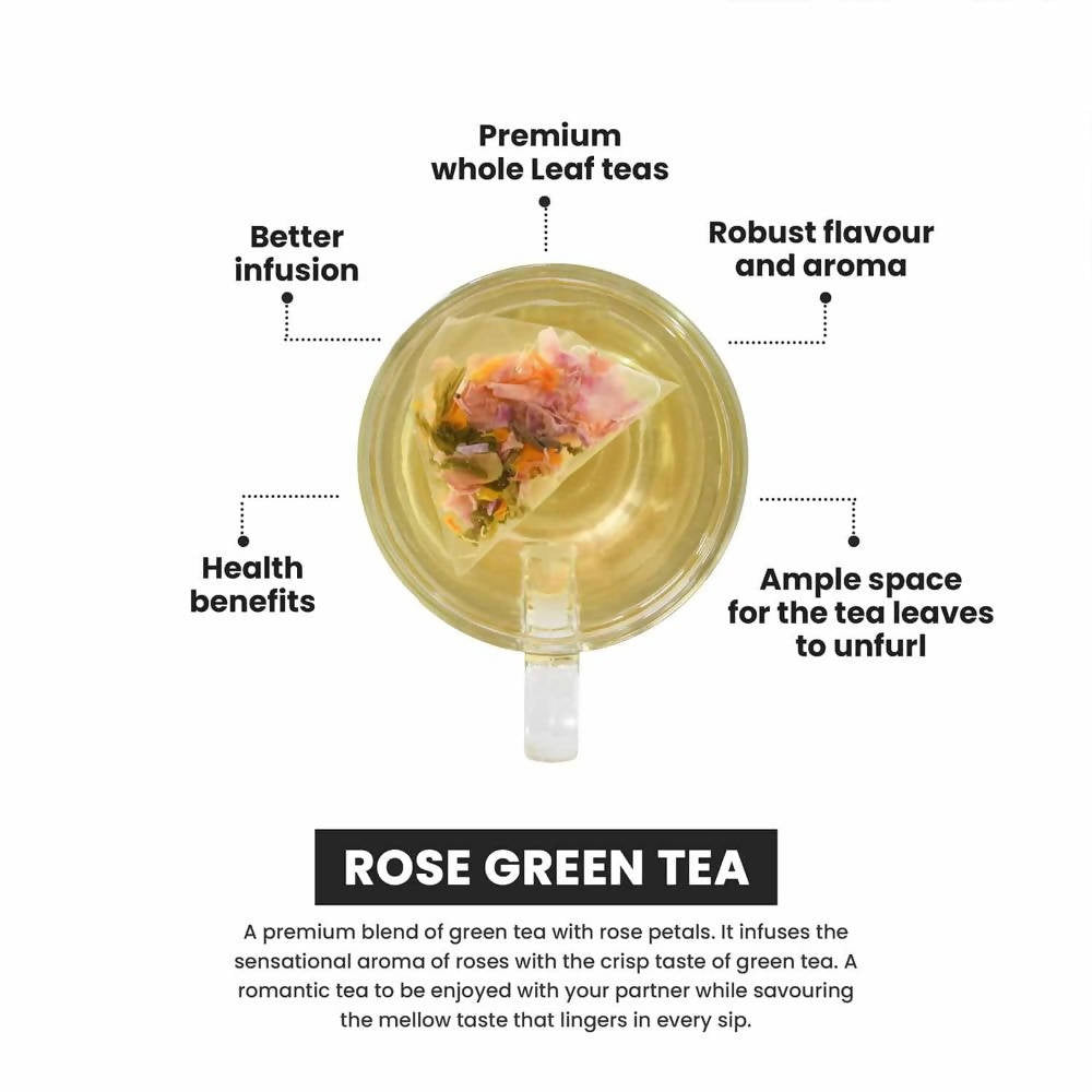 Chai Spa Rose Green Tea | Grocsy