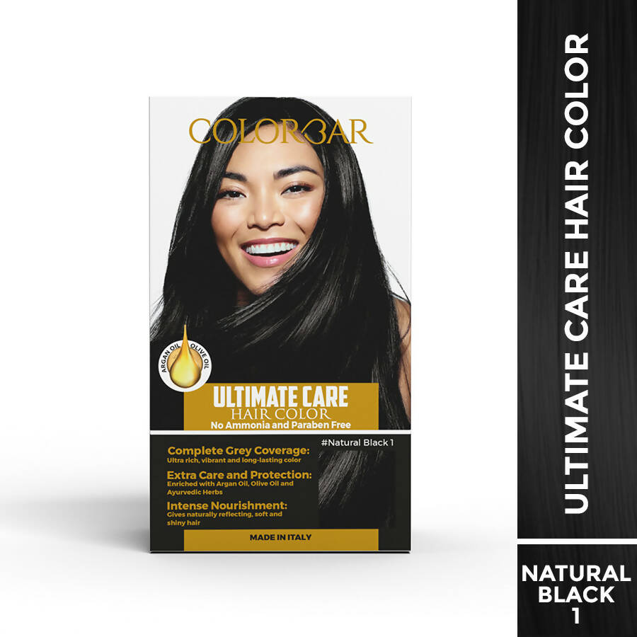 Colorbar Hair Color Natural Black - 1 | Grocsy