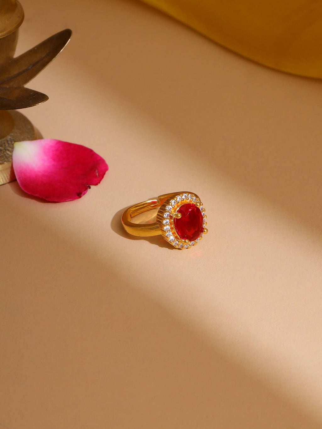 Ruby Raang Red Stone Ring | Grocsy