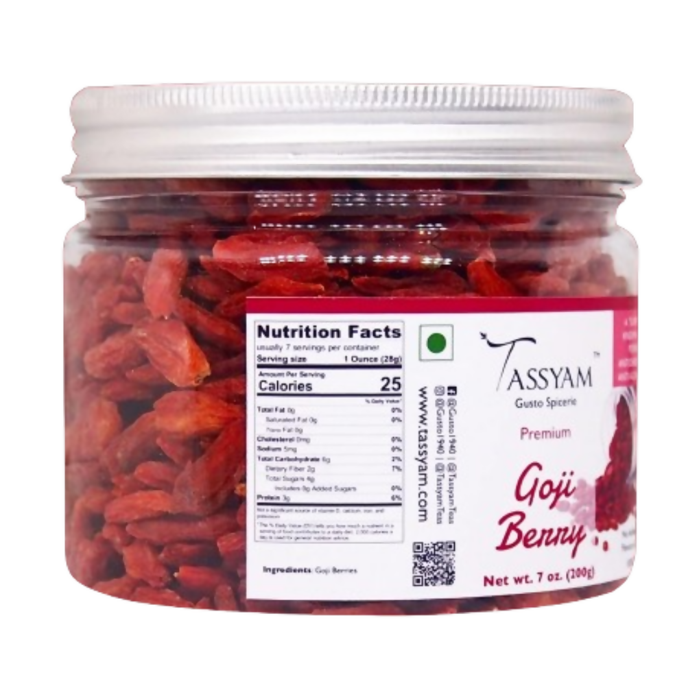 Tassyam Organics Goji Berry | Grocsy
