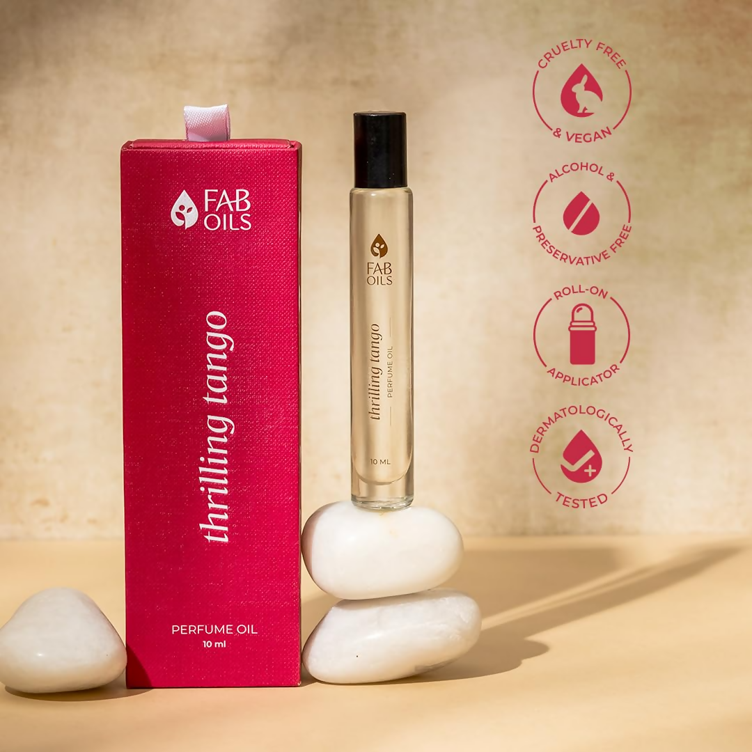 Fab Oils Thrilling Tango Perfume Oil With Citrus, Spicy & Woody Blend | Grocsy