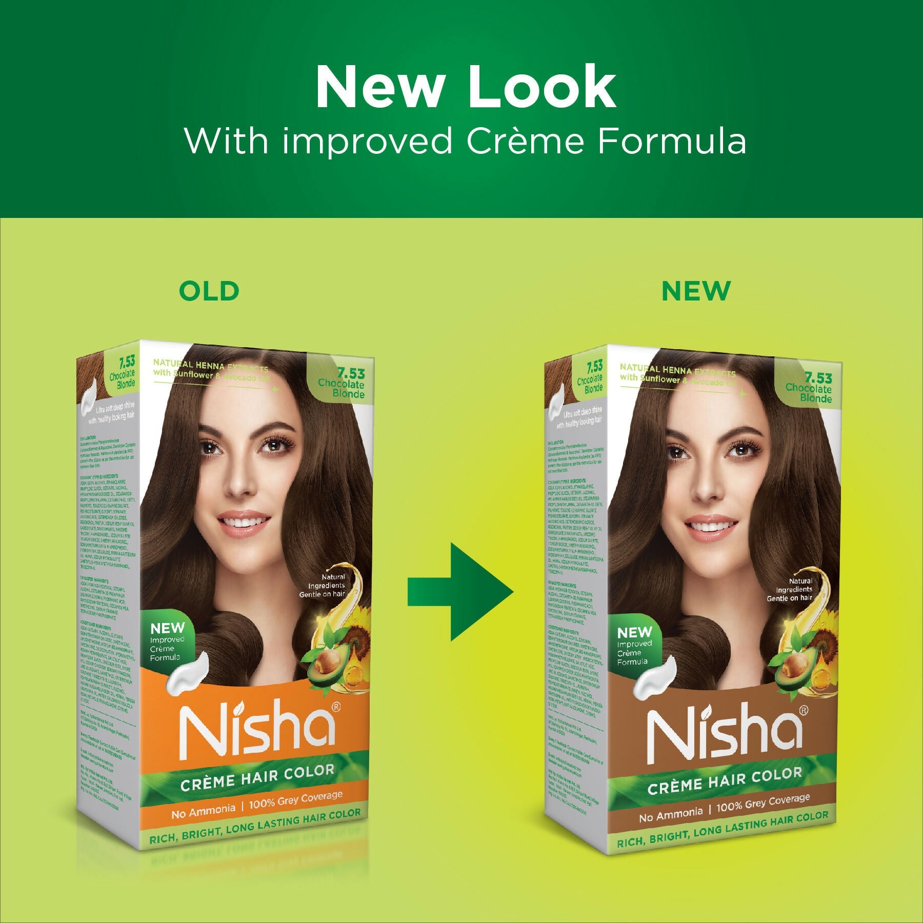 Nisha Creme Hair Color for Women - Chocolate Blonde | Grocsy