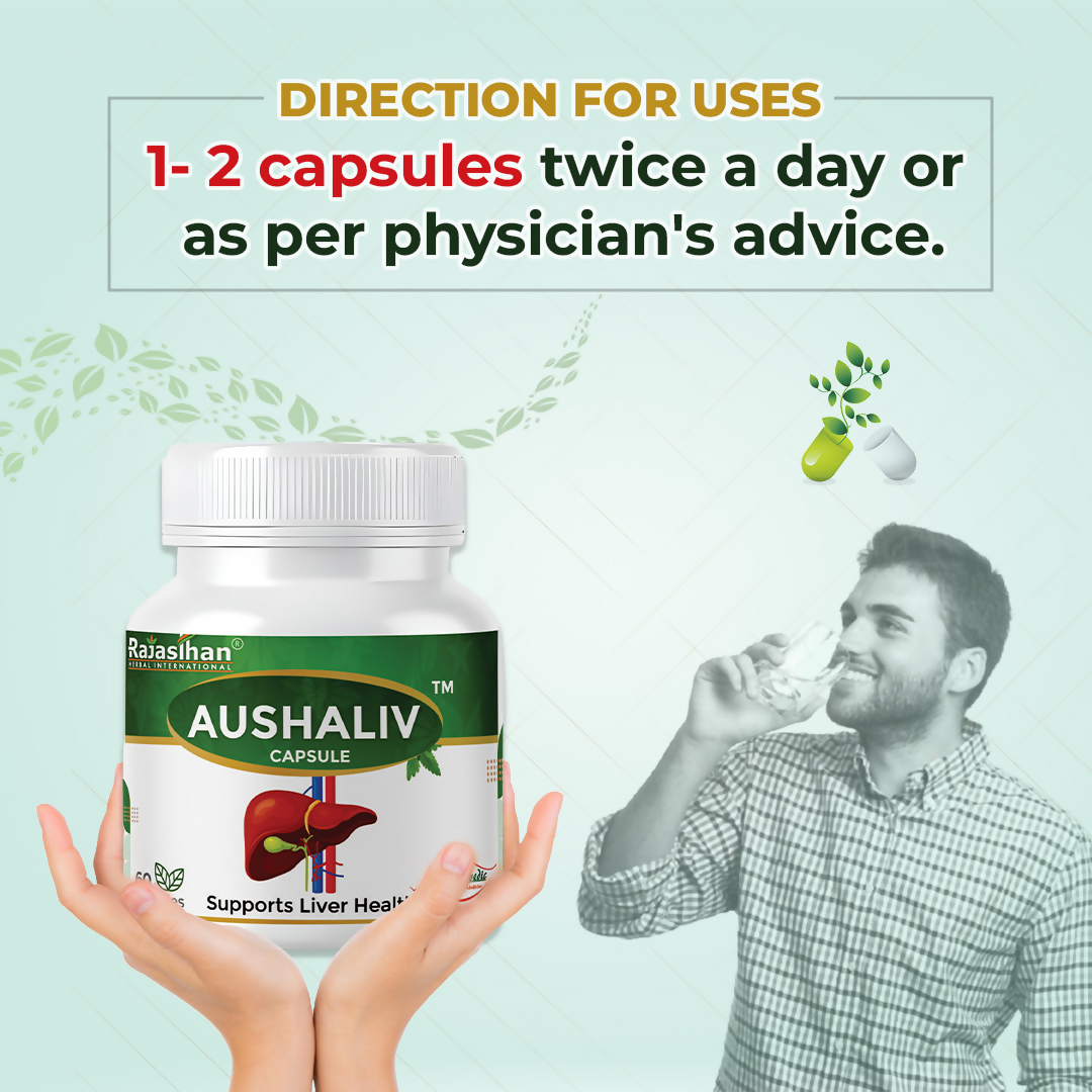 Rajasthan Herbals Aushaliv Capsules | Grocsy