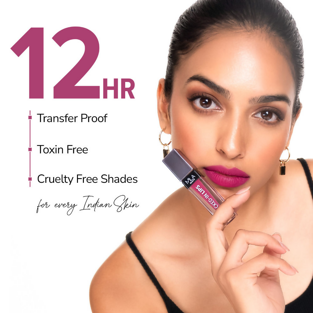 Mila Beaute 12 Hr Non-Transfer Locked-In Liquid Lipstick - Hazel Creme | Grocsy