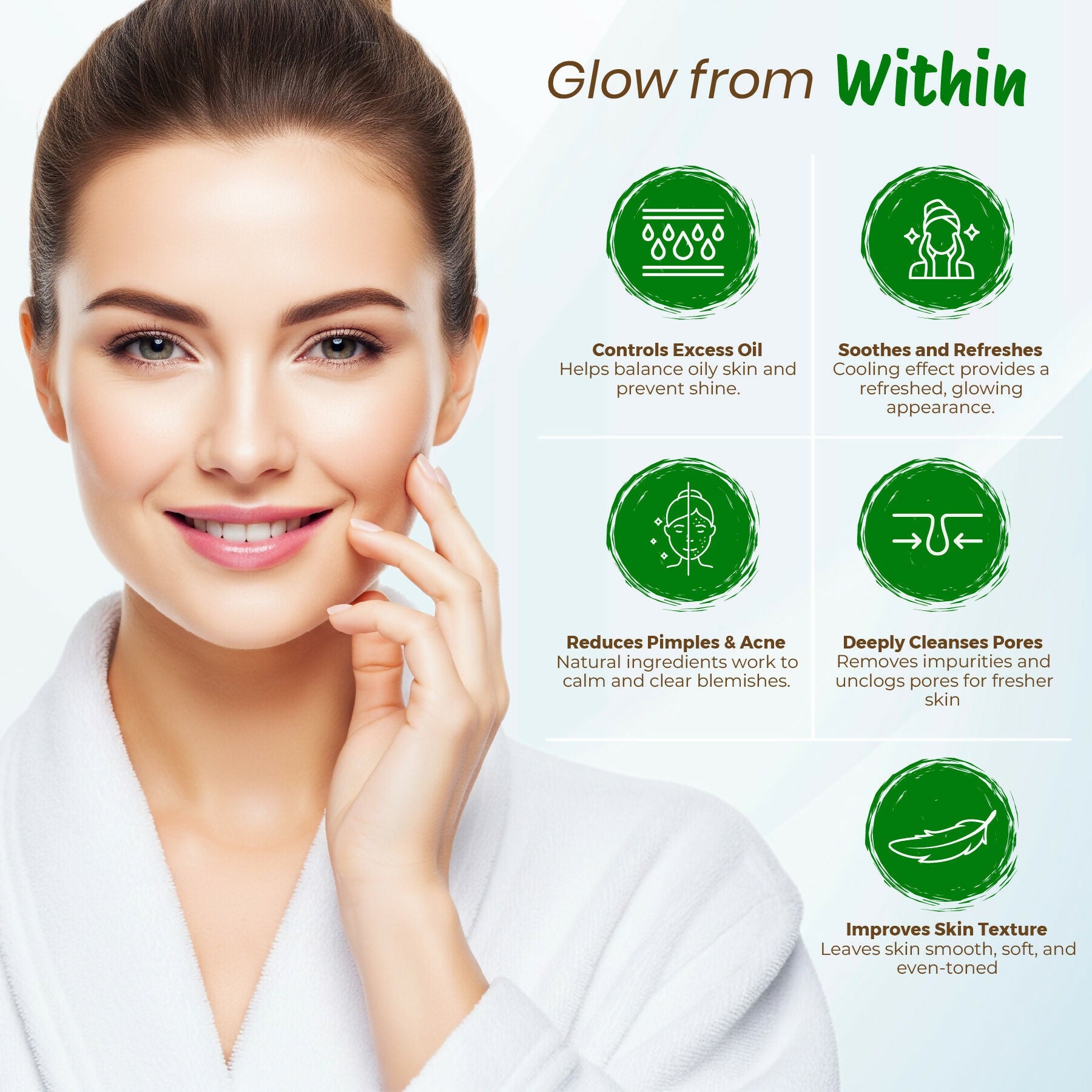 Nisha Aloevera Multani Mitti for Face|Skin Brightening Face Pack | Grocsy