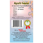 Basic Ayurveda Joint Pain & Vat Roga Formula Ayurh Tablets | Grocsy