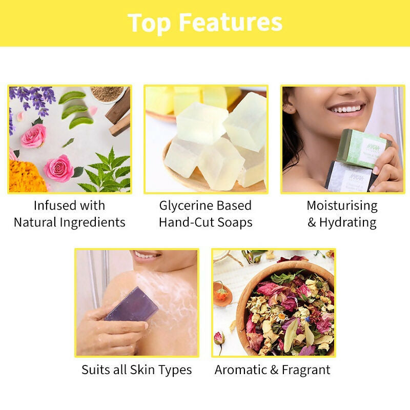 Nykaa Naturals Haldi & Chandan Glowing Bathing Soap | Grocsy