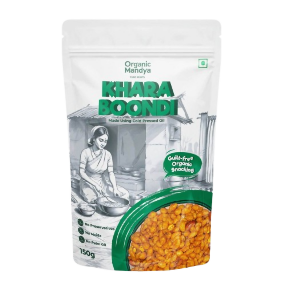 Organic Mandya Khara Boondi | Grocsy