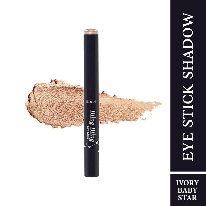Etude House Bling Bling Eyeshadow Stick - 8 Ivory Baby Star (21) | Grocsy