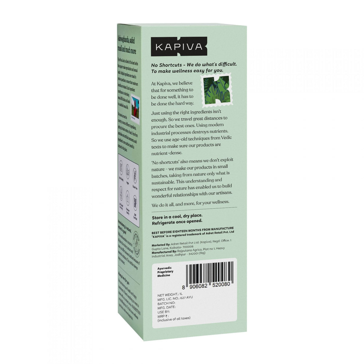 Kapiva Ayurveda Vigor Max Juice | Grocsy