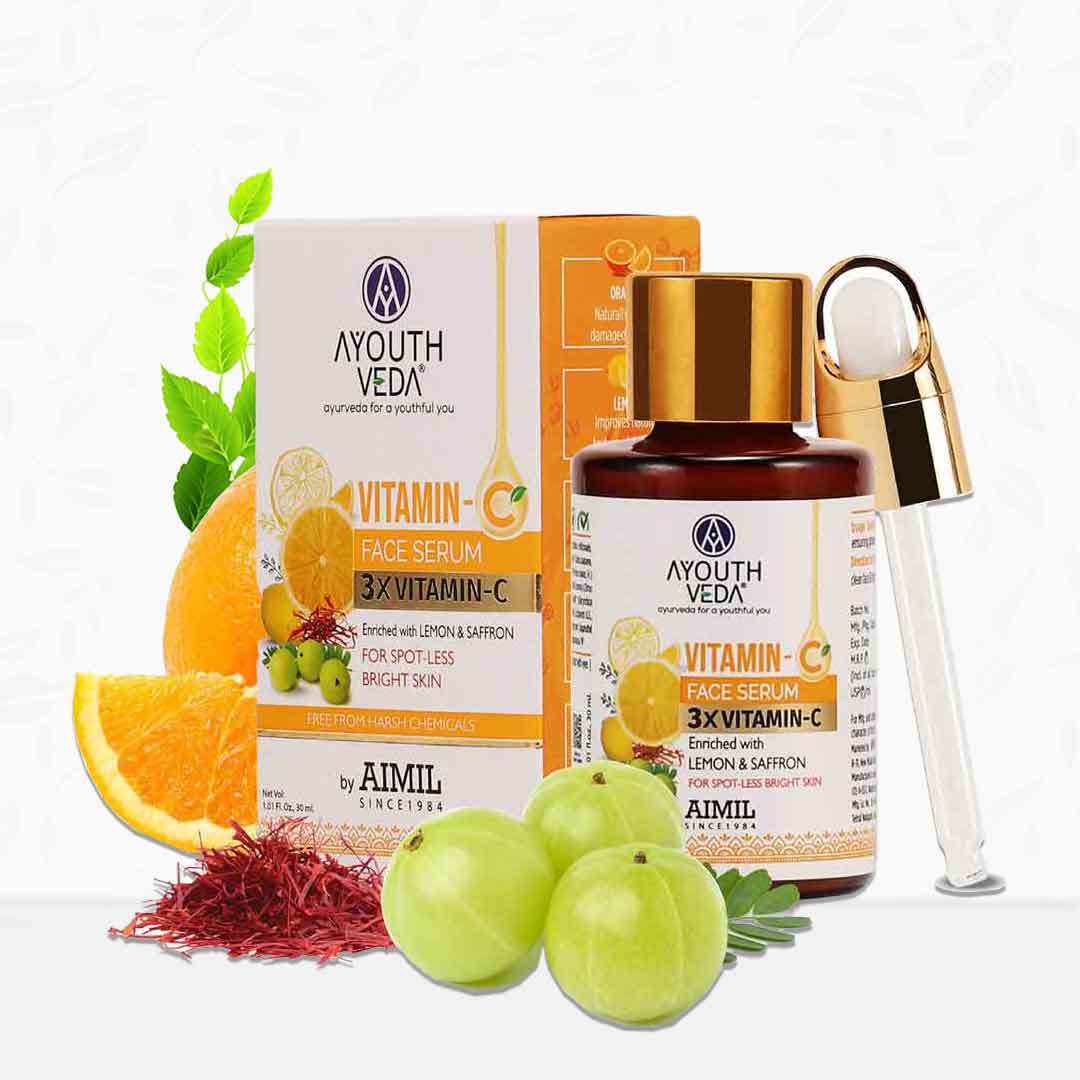 Ayouthveda Vitamin C Face Serum | Grocsy