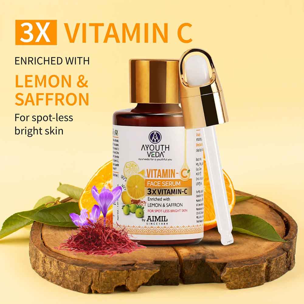 Ayouthveda Vitamin C Face Serum | Grocsy