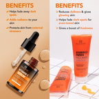 Botanic Hearth Vitamin C Serum & Vitamin C & Papaya Face Wash | Grocsy