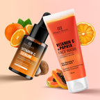 Botanic Hearth Vitamin C Serum & Vitamin C & Papaya Face Wash | Grocsy