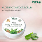 Vitro Naturals Aloe Body & Foot Scrub | Grocsy