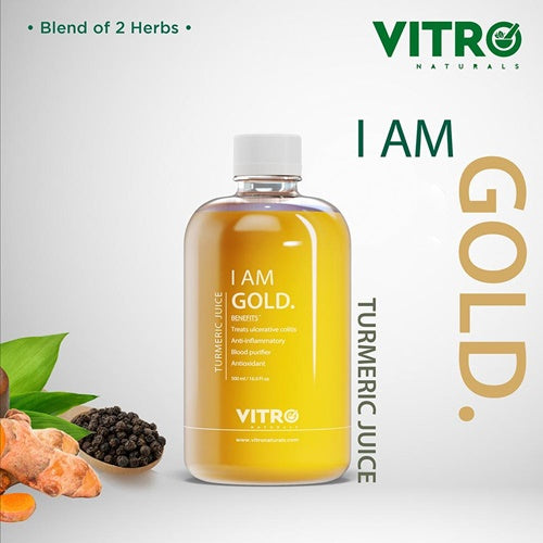 Vitro Naturals I Am Gold Turmeric Juice | Grocsy