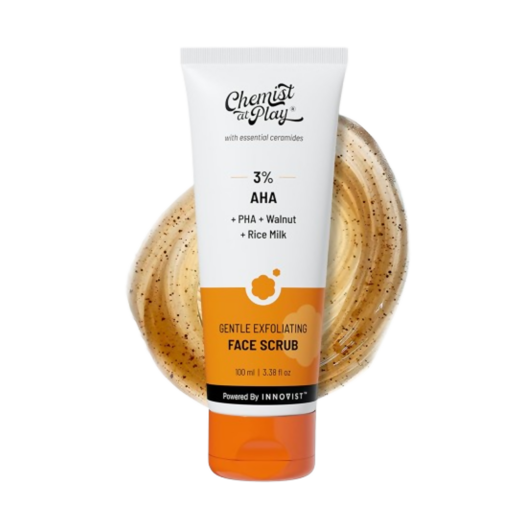 Chemist At Play Gentle Exfoliating Face Scrub With Mandelic Acid & Walnuts | Grocsy