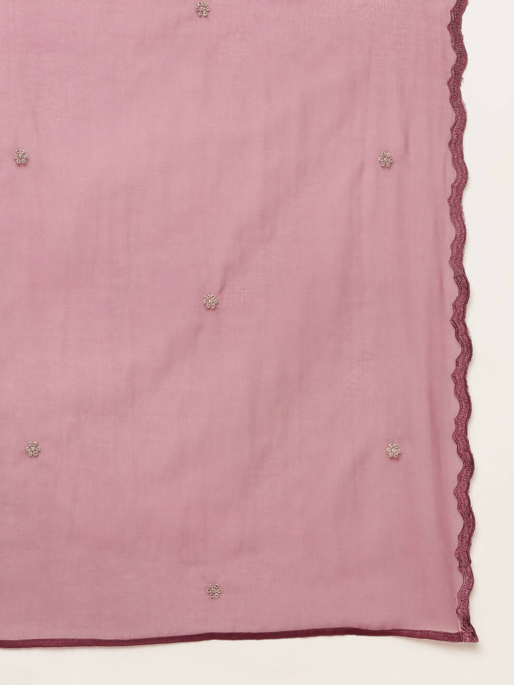 Purple Chinon Silk Embroidered Straight Kurta with Trouser & Dupatta - Salimar | Grocsy