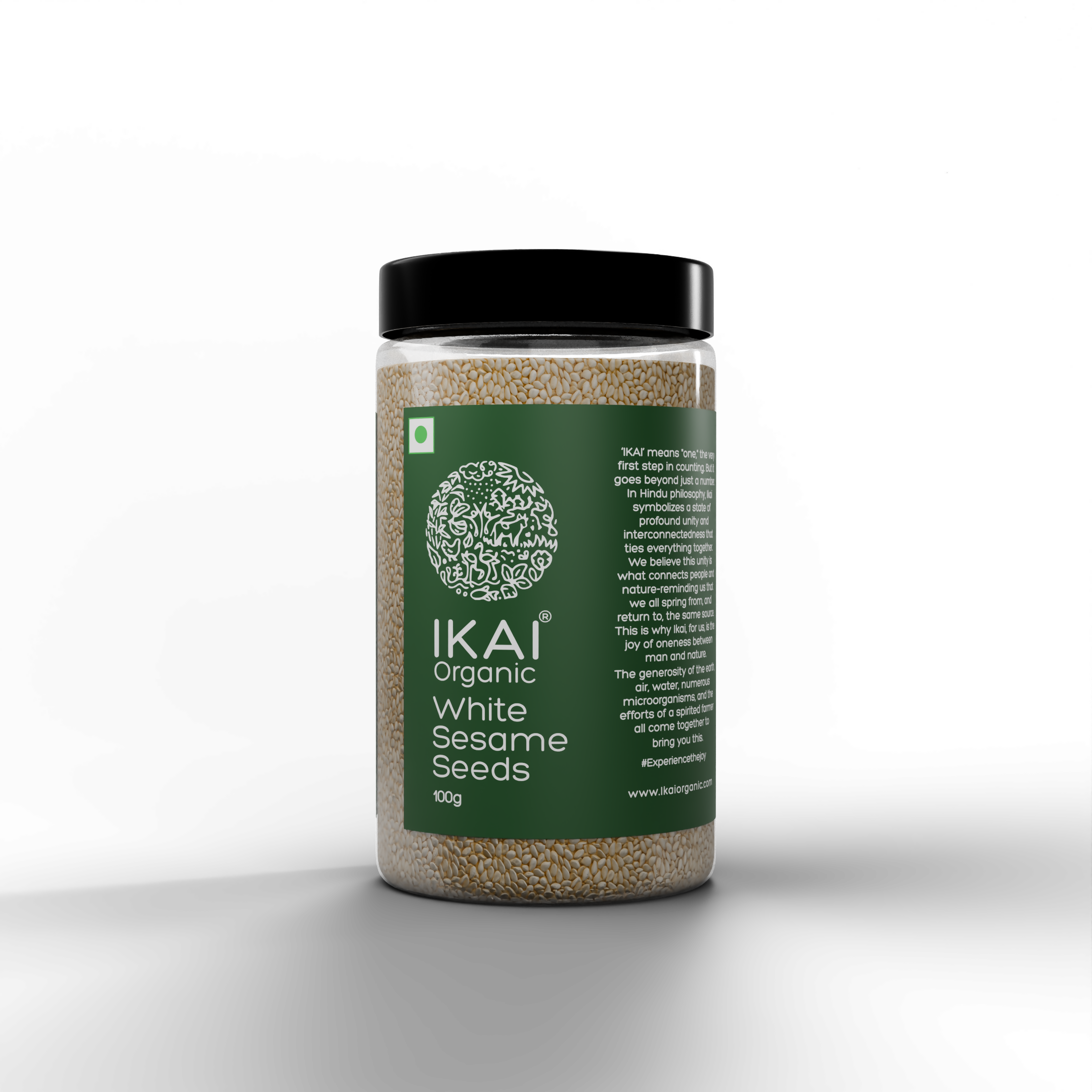 IKAI Organic White Sesame Seeds | Grocsy