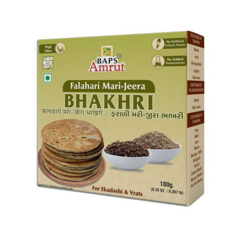 Baps Amrut Bhakhri Falahari Mari-Jeera | Grocsy