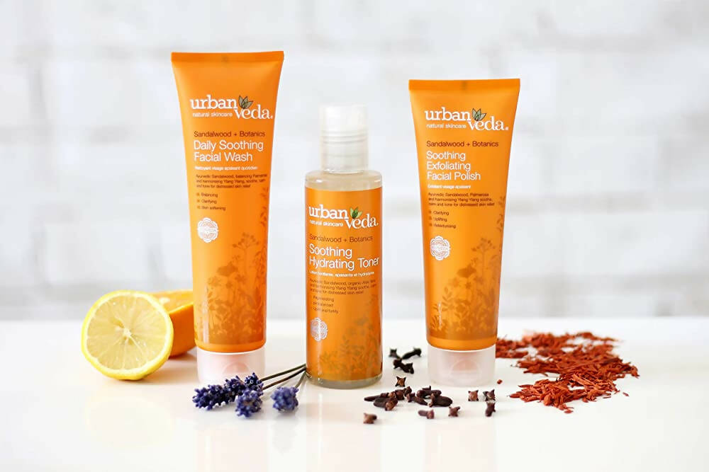Urban Veda Soothing Exfoliating Facial Polish | Grocsy