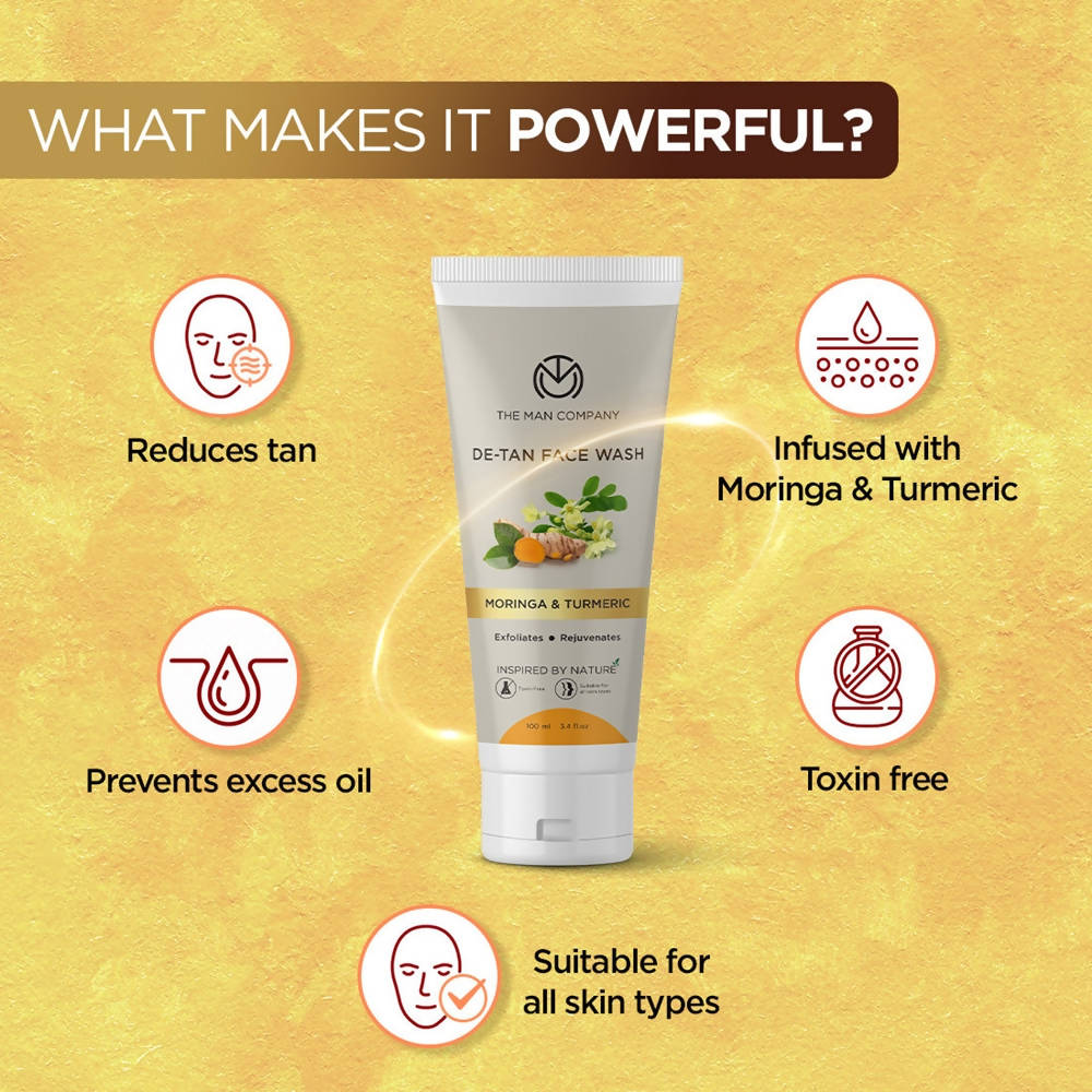 The Man Company De-Tan Face Wash | Grocsy