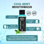 The Mouth Company Cool Mint Mouthwash | Grocsy