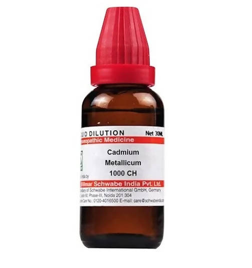 Dr. Willmar Schwabe India Cadmium Metallicum Dilution | Grocsy