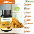 Herbal Canada Haldi Tablets | Grocsy