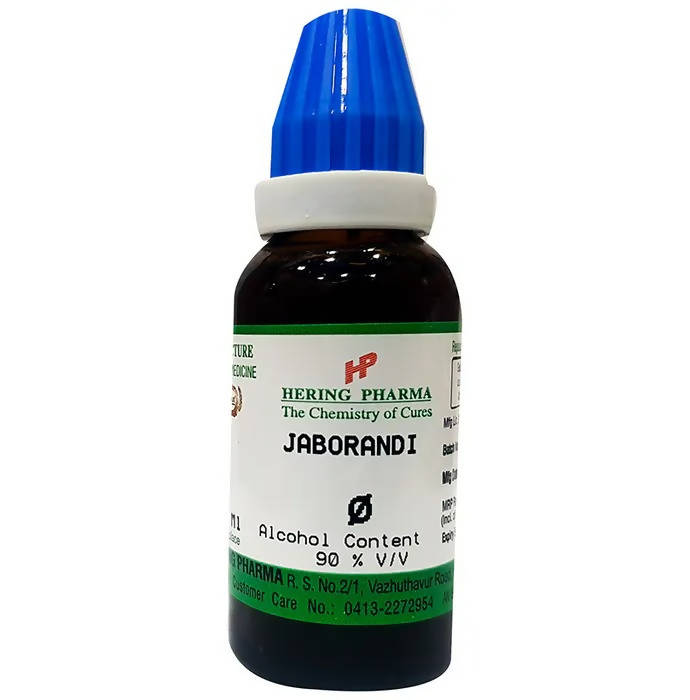 Hering Pharma Jaborandi Mother Tincture Q | Grocsy