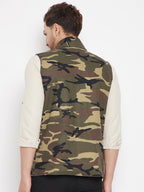 Even Apparels Multi Cotton Men Woven Nehru Jacket | Grocsy