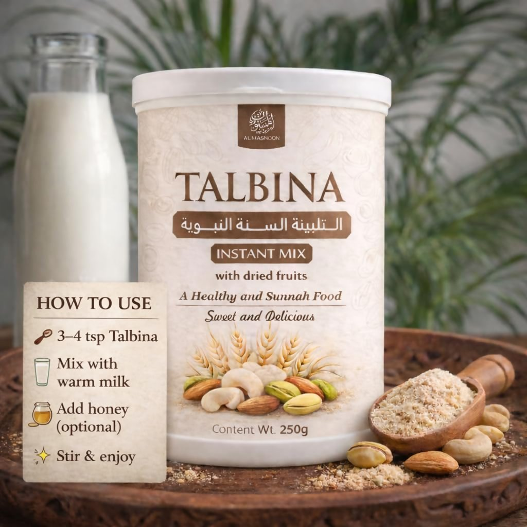 Al Masnoon Talbina Instant Mix With Dried Fruits | Grocsy