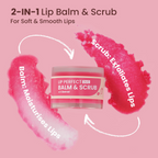 Swiss Beauty Lip Perfect Duo Balm & Scrub - Beetroot | Grocsy