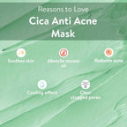 Belora Paris Cica Anti Acne Mask | Grocsy