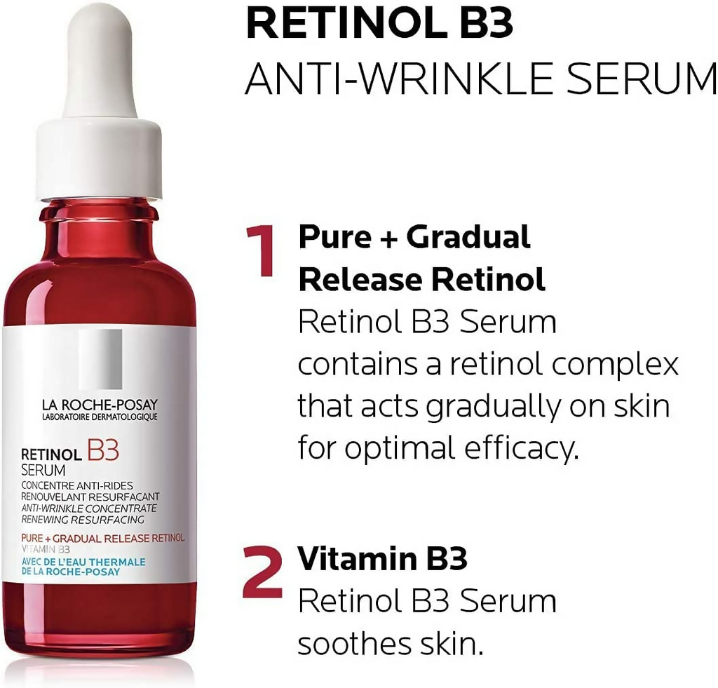 La Roche-Posay 0.3% Retinol Vitamin B3 Serum | Grocsy