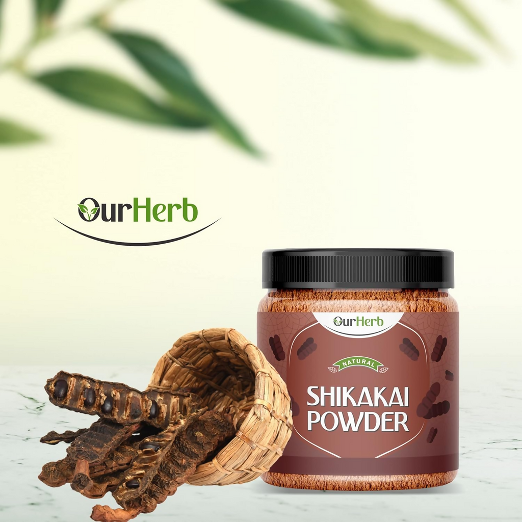 OurHerb Pure & Natural Shikakai Powder For Hair Care | Grocsy