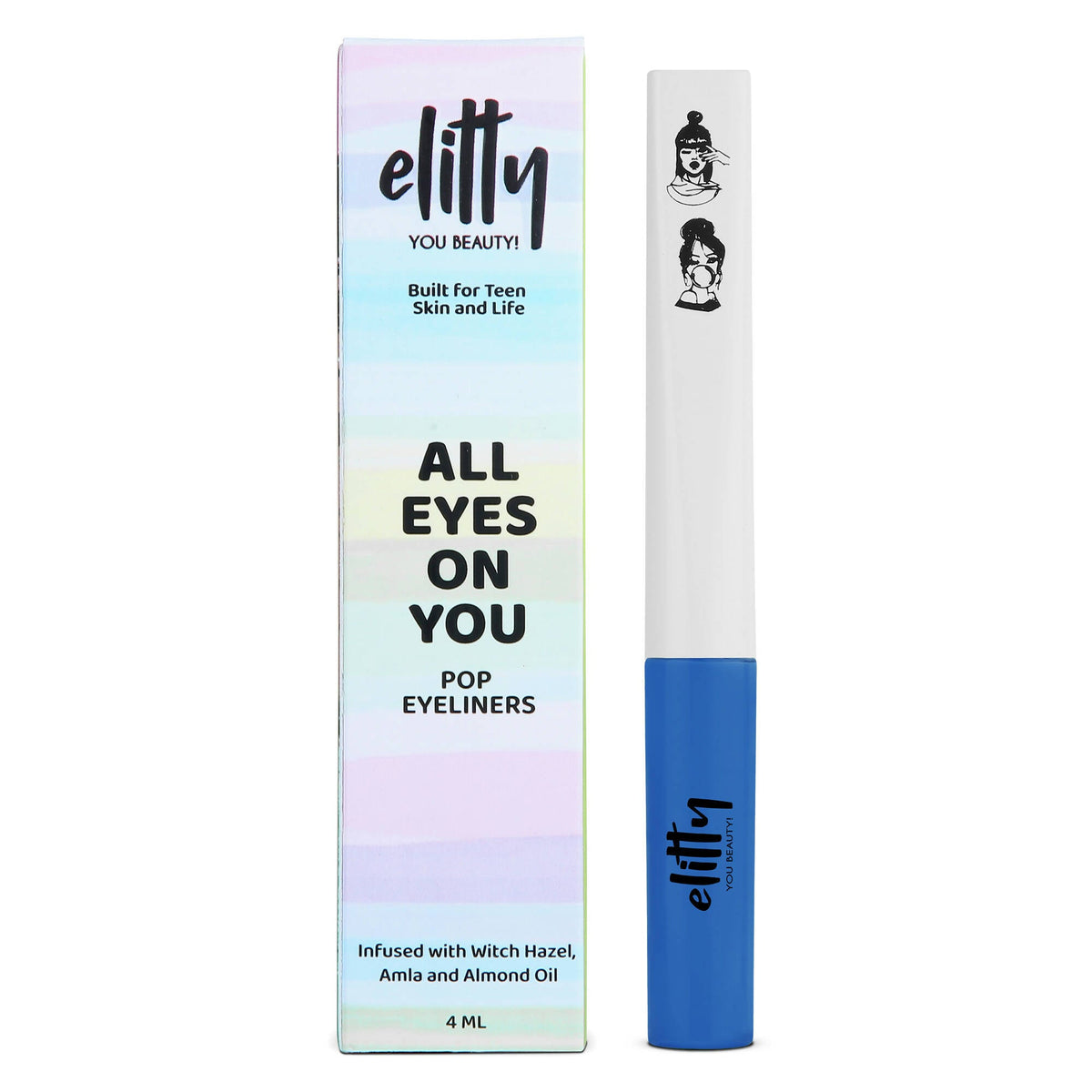 Elitty Eye Gotta Feeling - Pop Eyeliner Matte-Main Character- Dark Blue | Grocsy