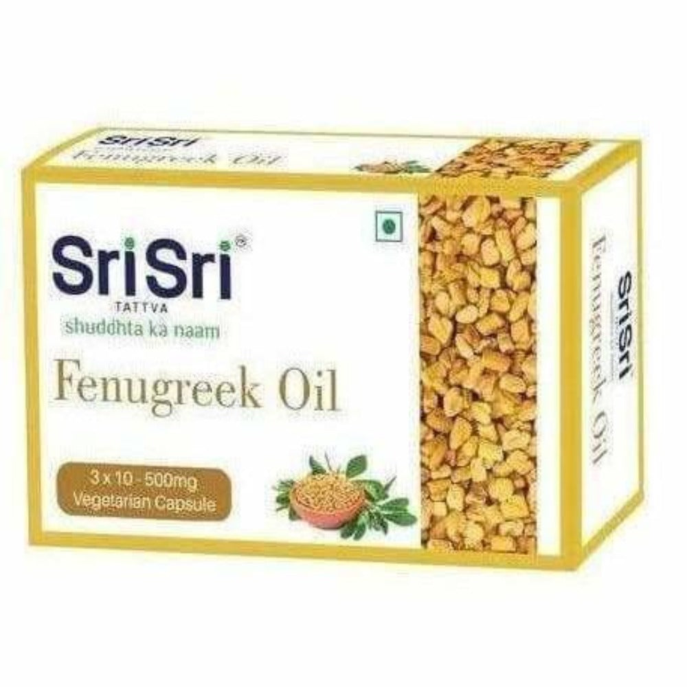 Sri Sri Tattva Fenugreek Veg Oil Capsules | Grocsy