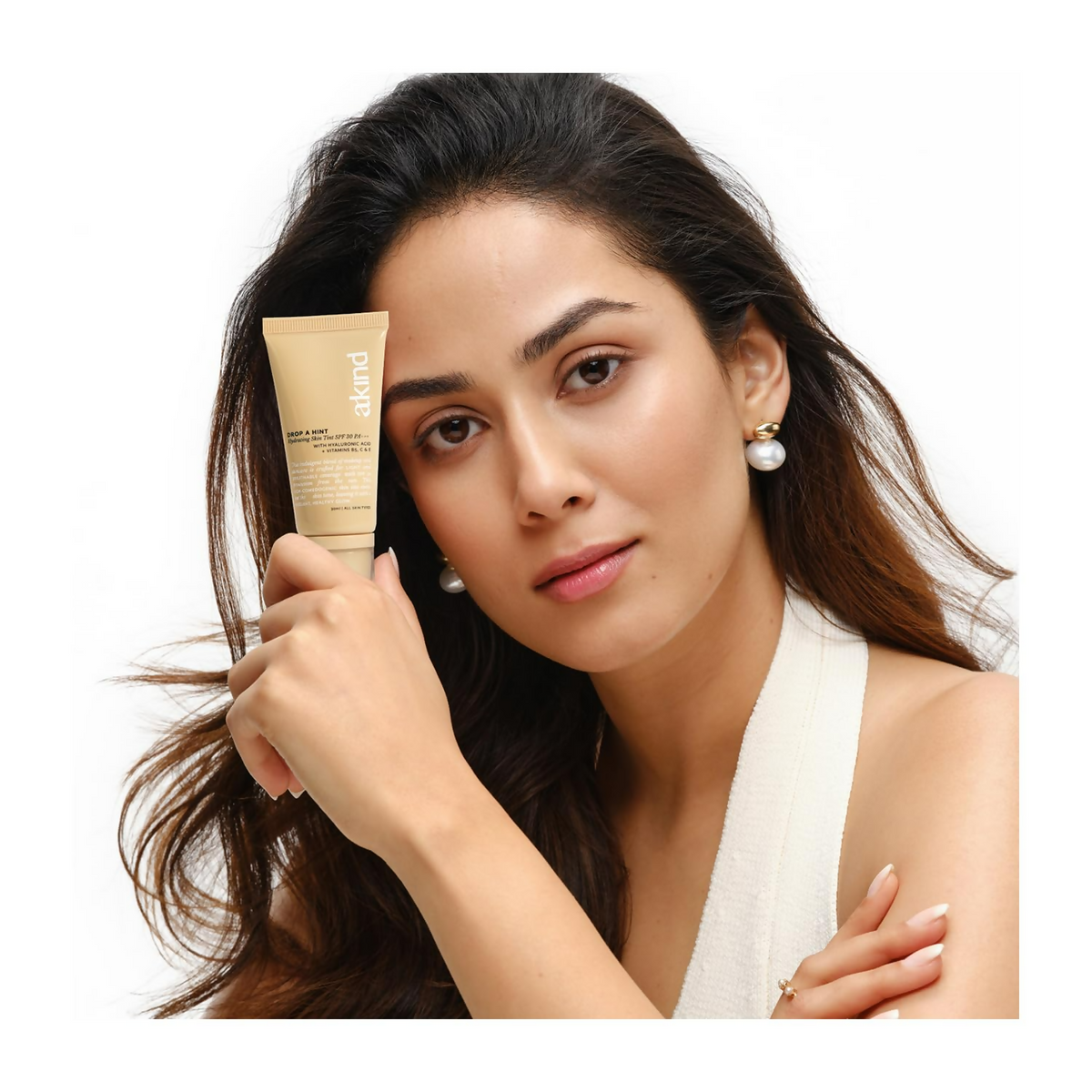 Akind Drop A Hint Hydrating Skin Tint SPF 30 PA+++ 110 IVORY | Grocsy