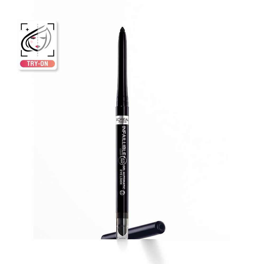 L'Oreal Paris Infaillible Grip Upto 36H Gel Automatic Eye Liner - 001 Intense Black | Grocsy