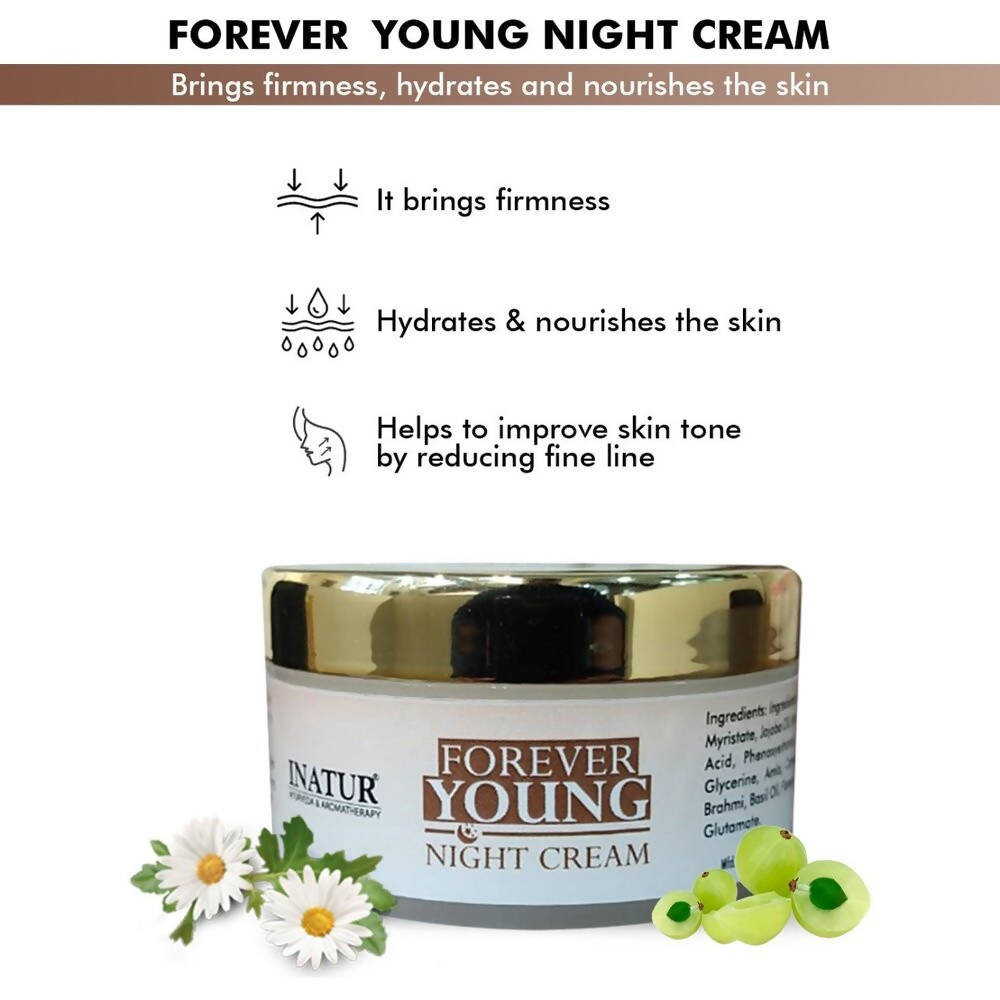 Inatur Forever Young Night Cream | Grocsy