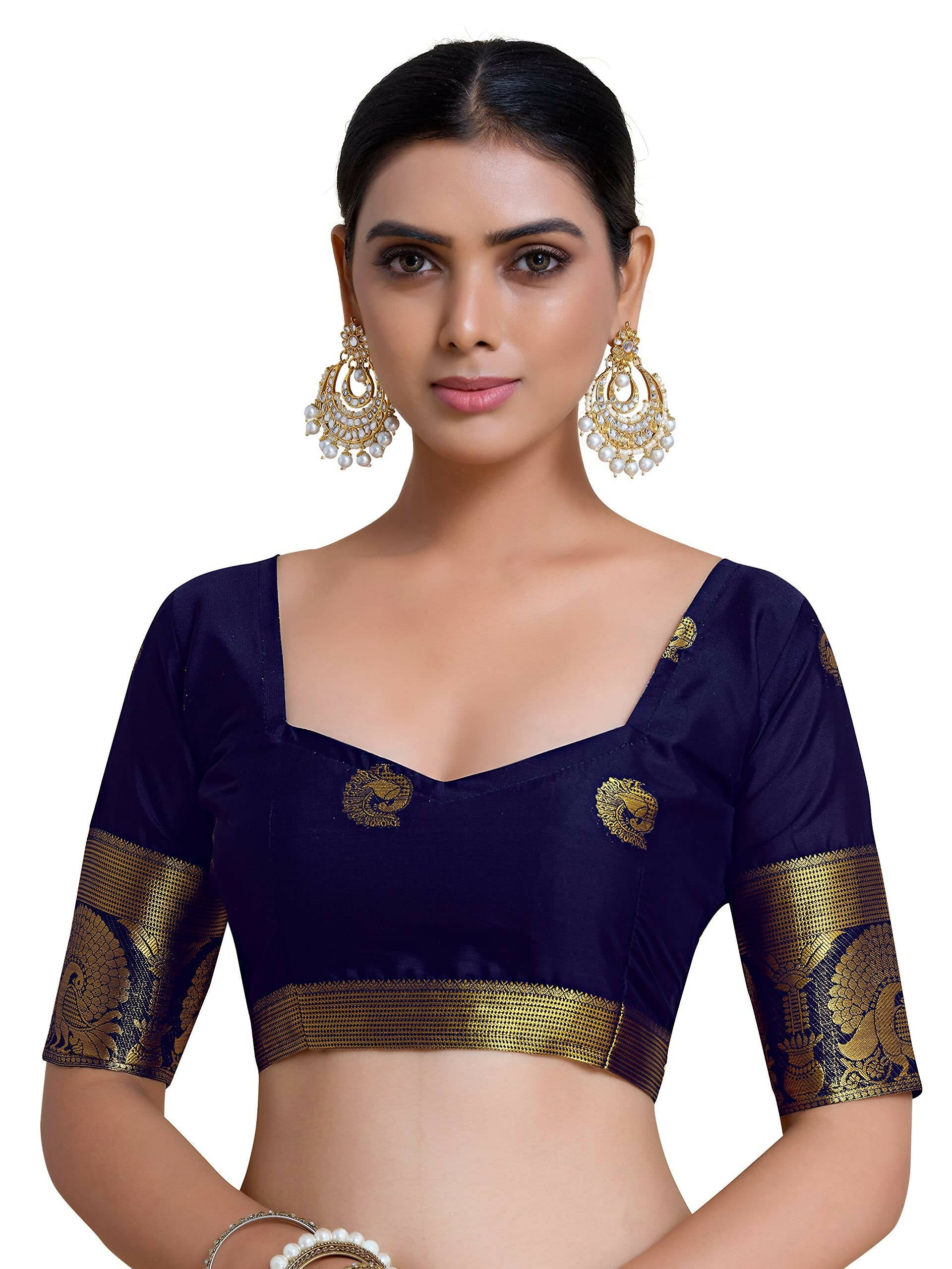 Mimosa Women's Pink Mysore Silk Crepe Saree | Grocsy