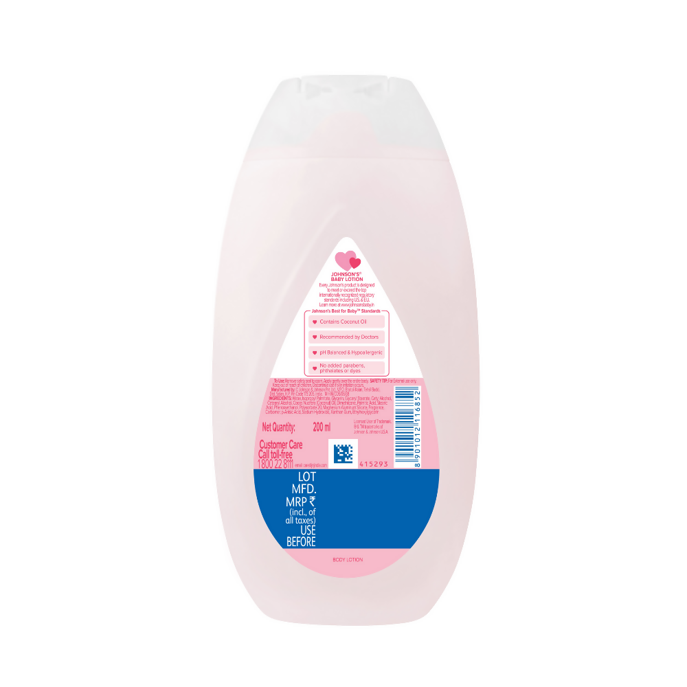 Johnson's Baby Lotion, Baby Soft Skin All Day Long | Grocsy