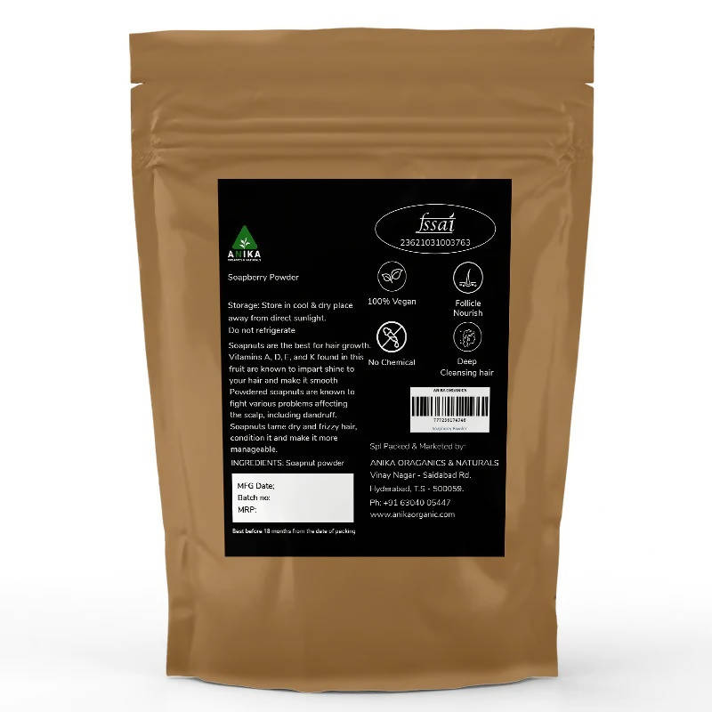Anika Soapberry Powder (Kukudkaya/ Reetha) | Grocsy