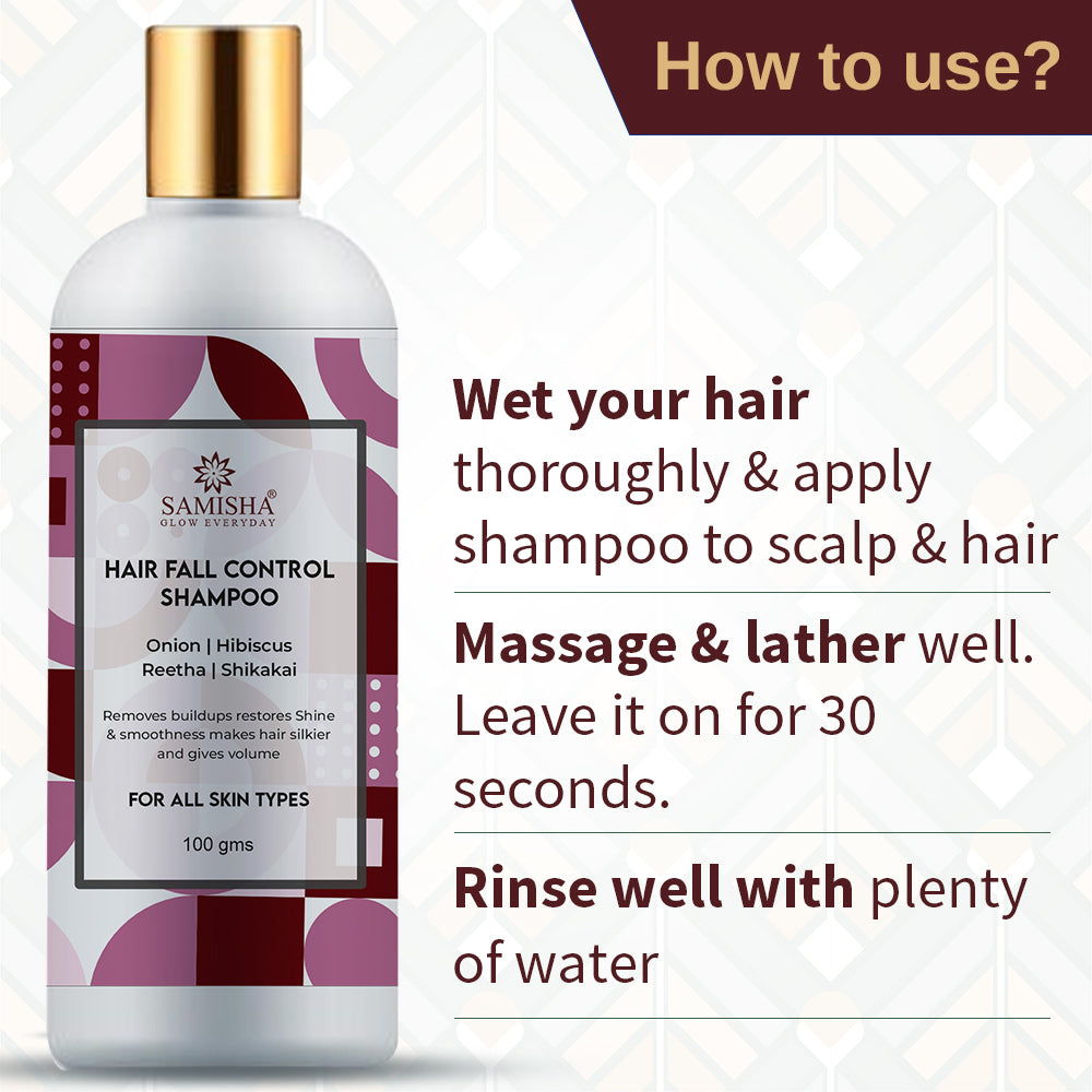 Samisha Red Onion Hair Shampoo | Grocsy
