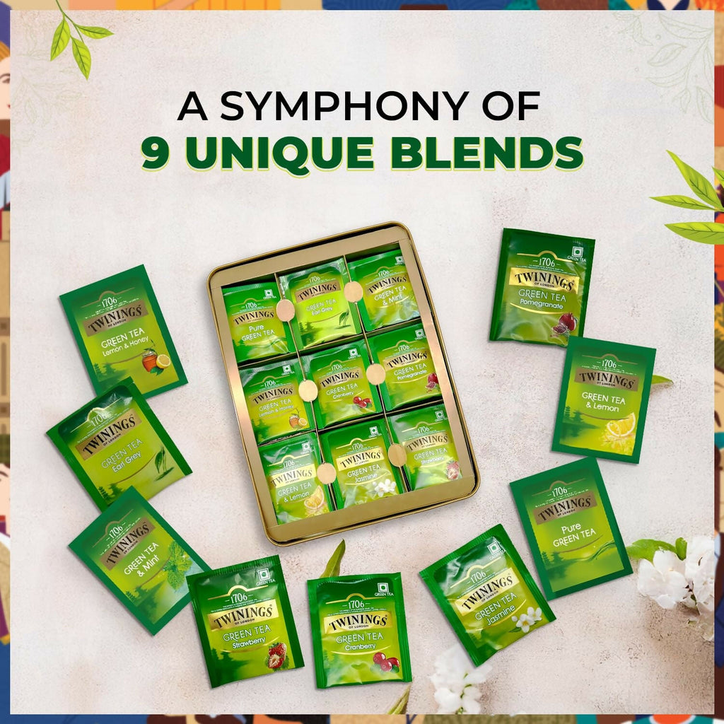 Twinings The Feel Good Collection Assortment Tea Gift Set | Grocsy