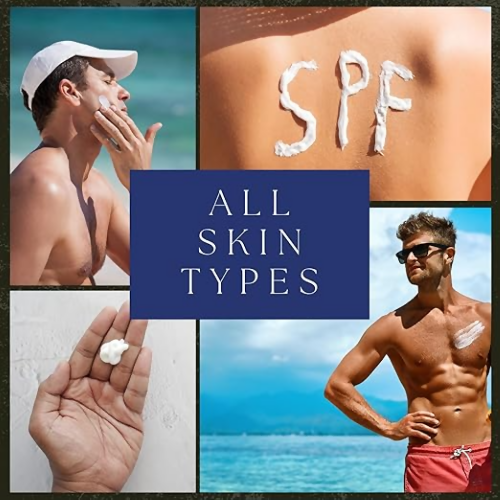 Amazing Earth Sunscreen for Men - SPF 50 Gel Cream | Grocsy